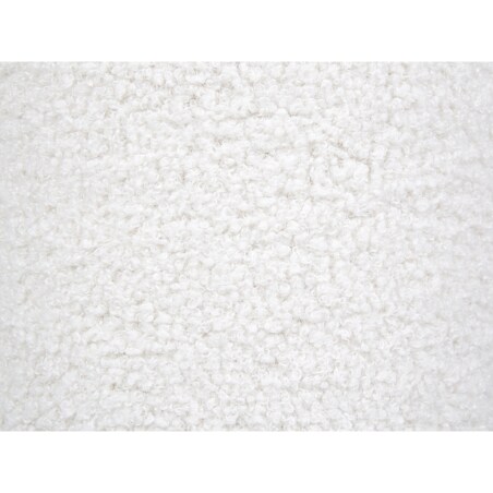 Puf boucle 45 cm biały TIOGA