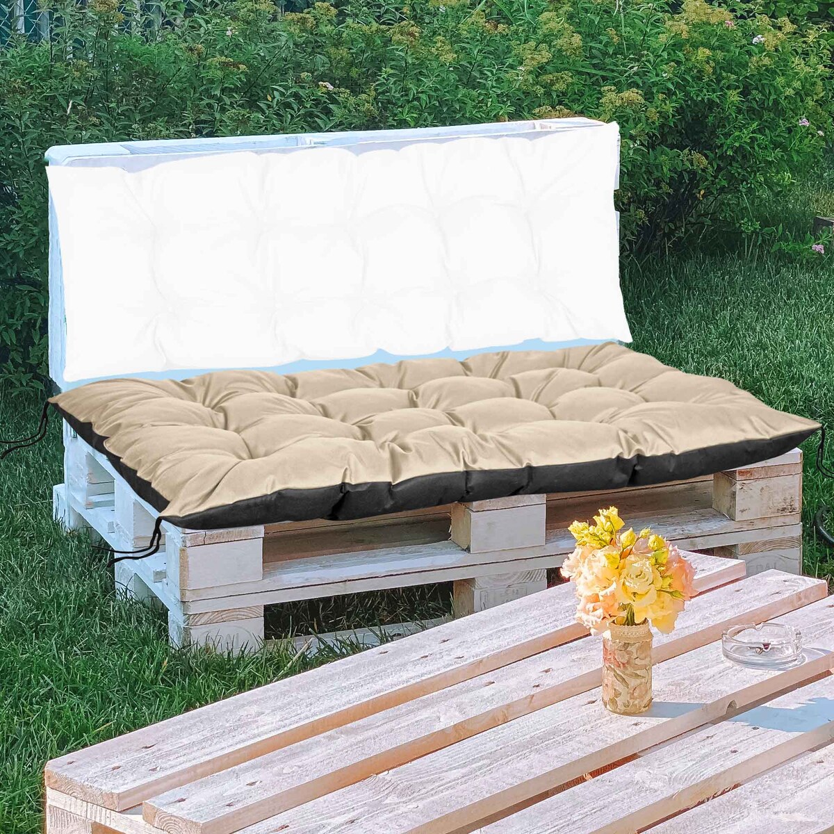 Poduszka Na Palety Ogrodowe 120X80Cm Poduszki Na Meble Z Palet Wodoodporne