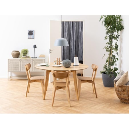 Stół Roxby naturalny 140