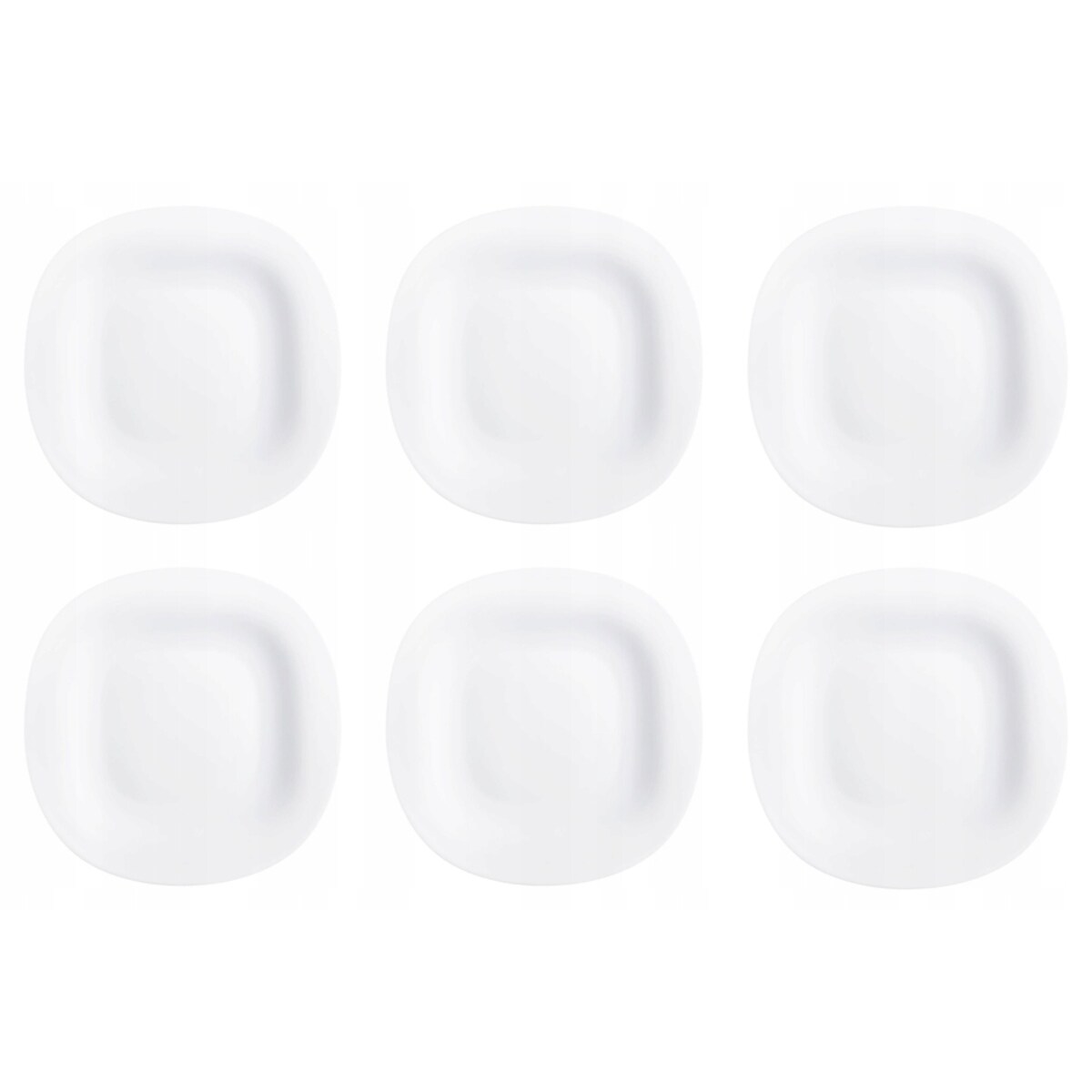 TALERZ OBIADOWY GŁĘBOKI 6 x 21 cm CARINE LUMINARC