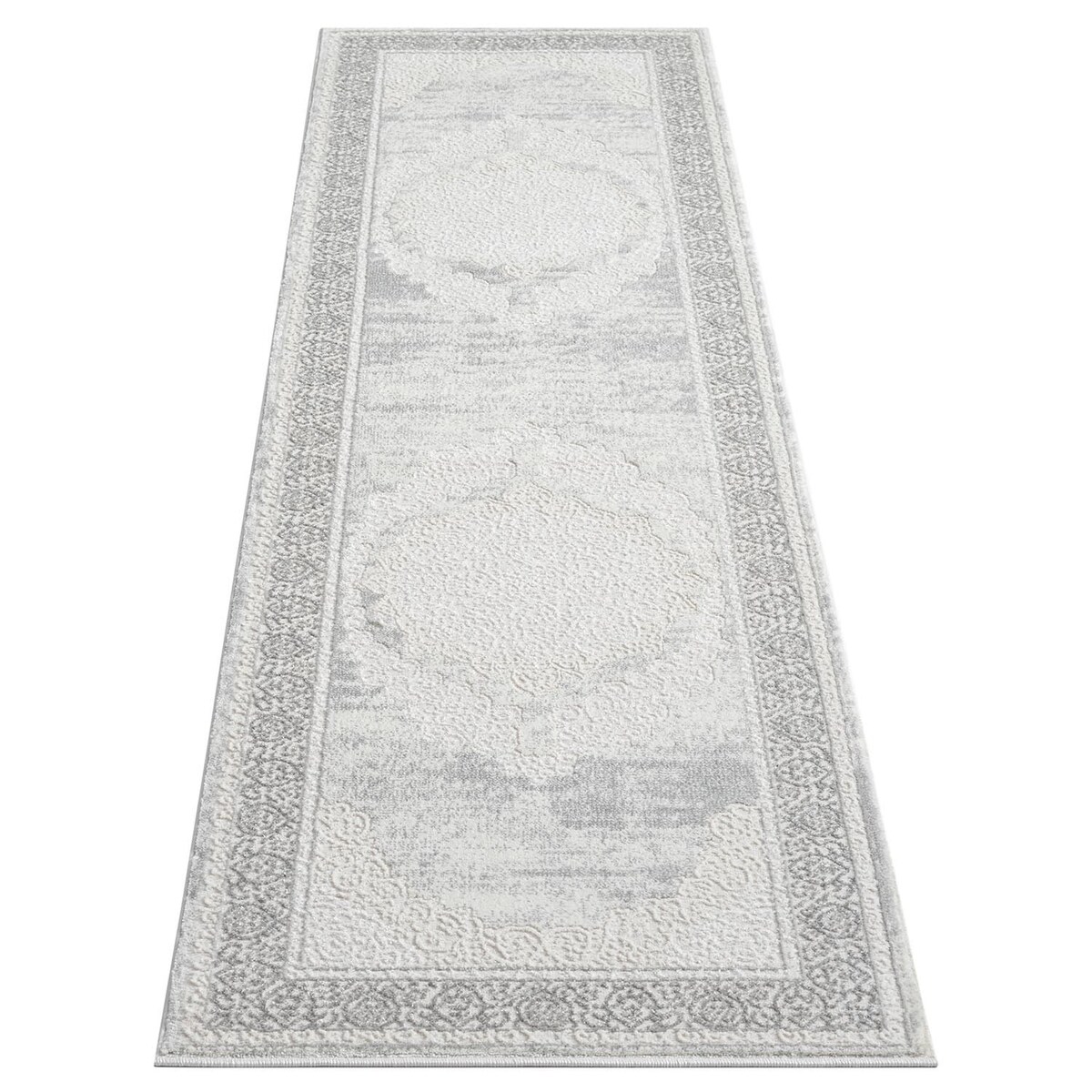 Dywan Glamour klasyczny do salonu Antique 2090 Szary 120x170