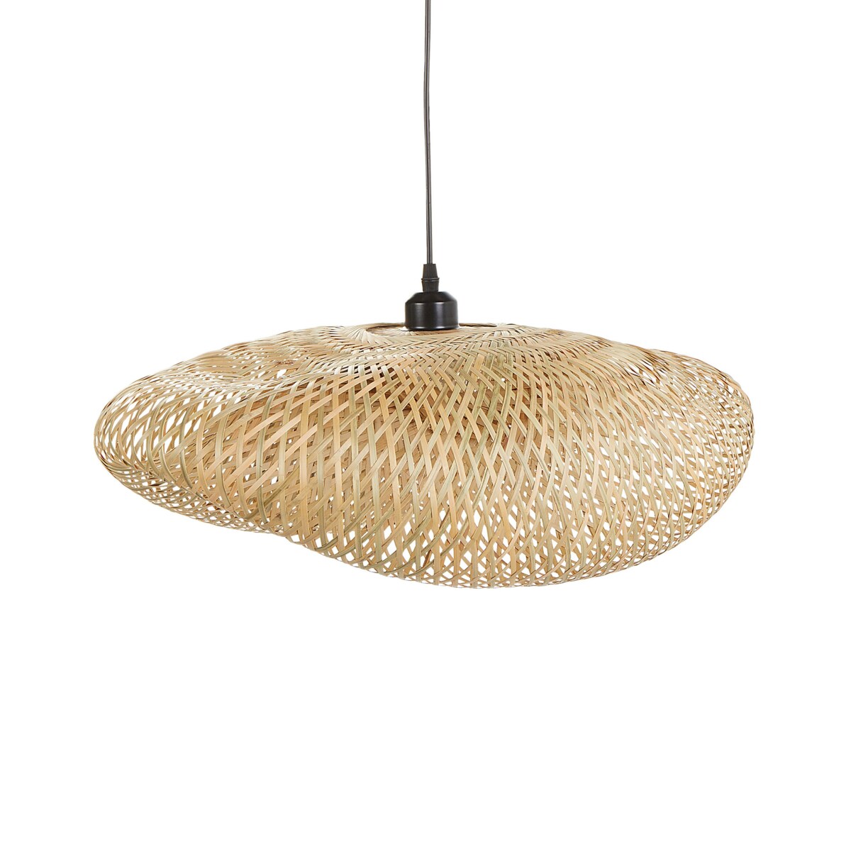 Lampa wisząca BALHA Drewno bambusowe Naturalny