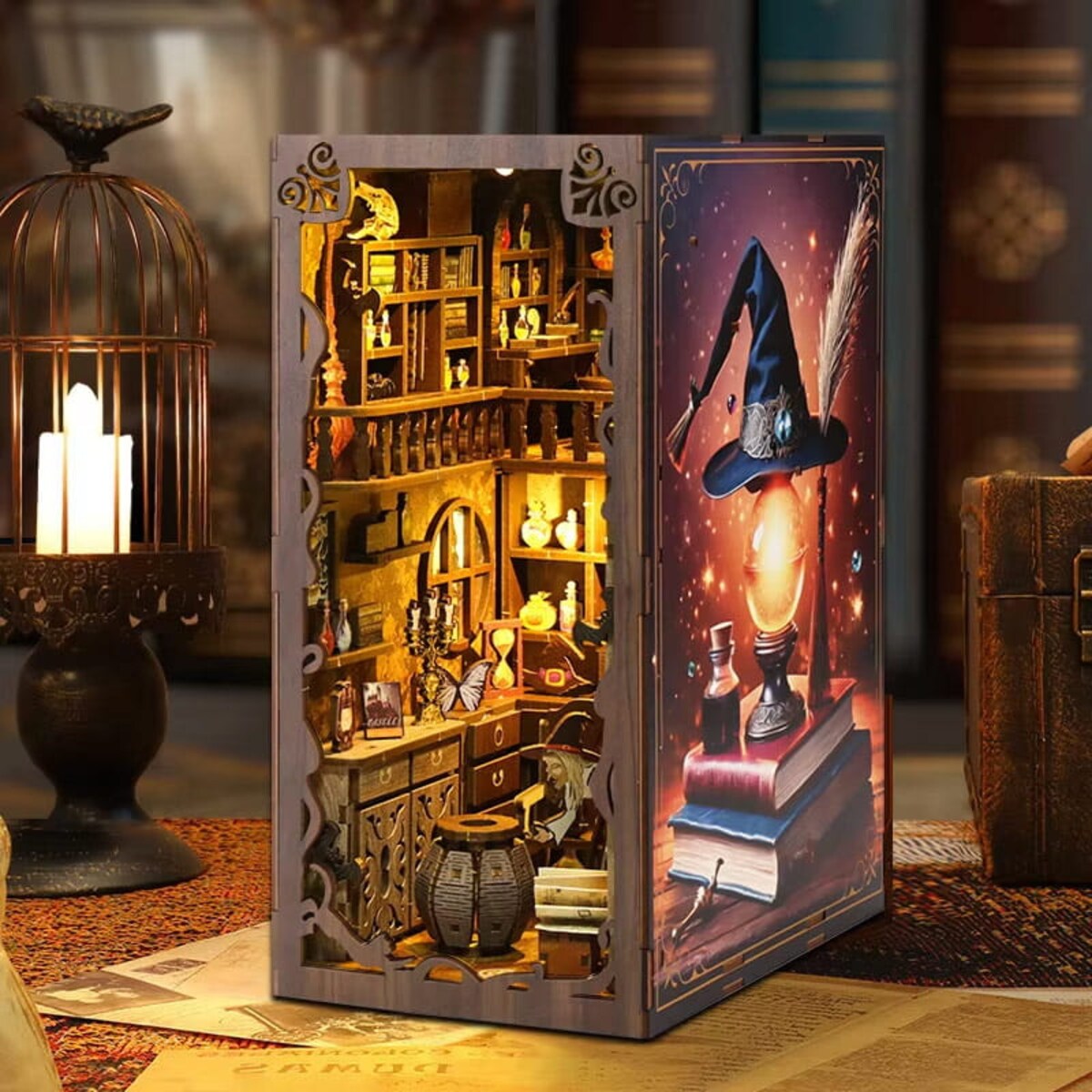 Miniaturowy domek Book Nook - Niezwykłe eliksiry