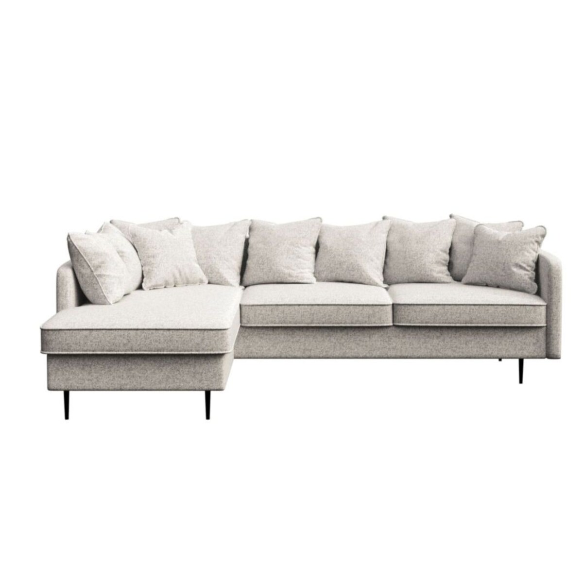 Esme Sofa narożna - jasnobeżowa