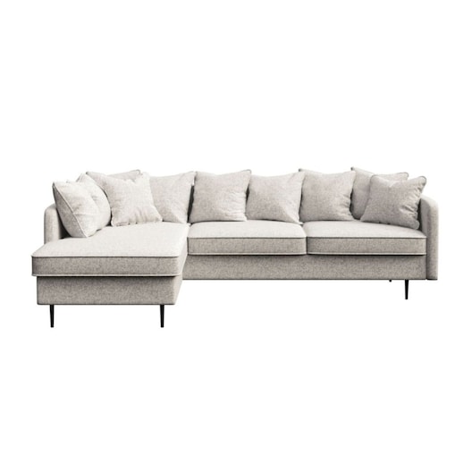 Esme Sofa narożna - jasnobeżowa