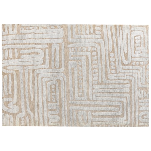 Dywan 160 x 230 cm beżowo-szary MANDAI