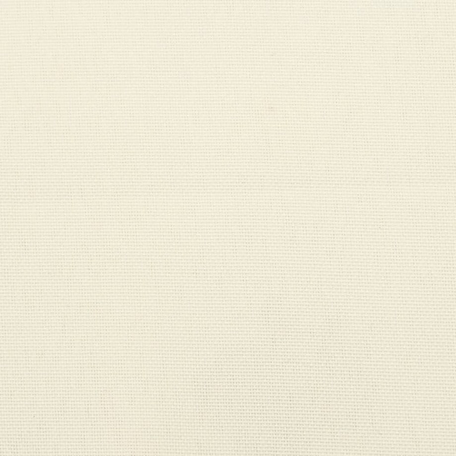 vidaXL Poduszki na krzesła, 2 szt., kremowe, 40x40x7 cm, tkanina