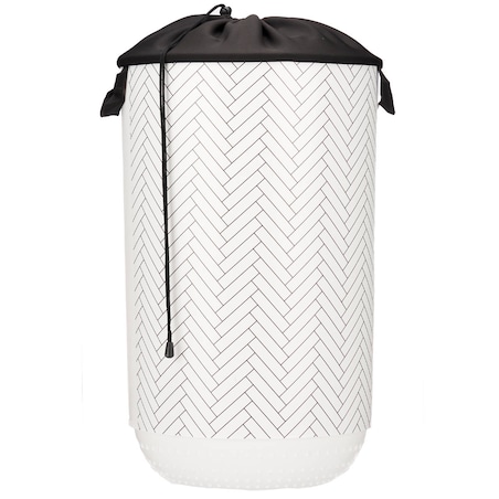 Kosz na pranie ze ściągaczem, 40 l