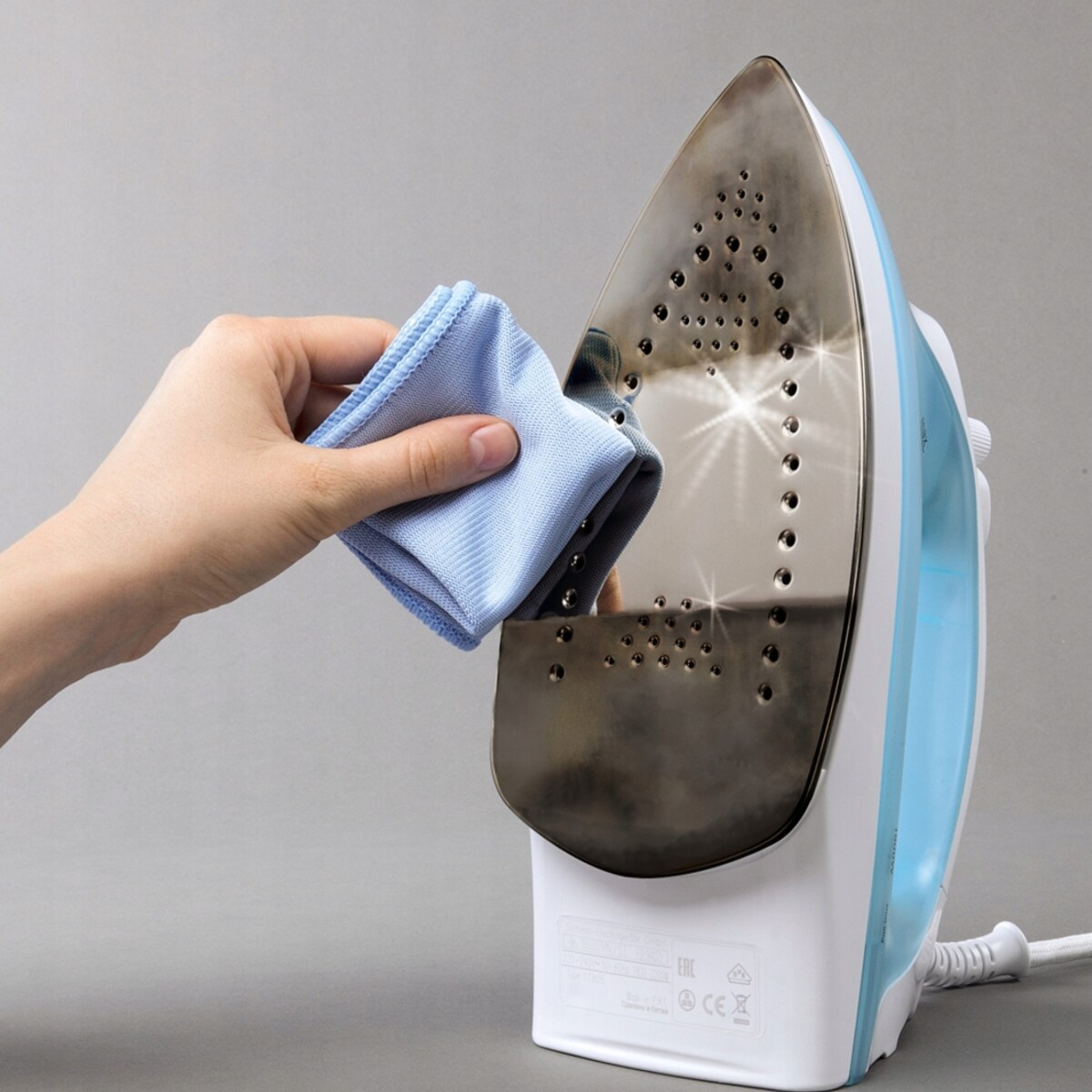 XAVAX Środek do czyszczenia żelazka + ściereczka