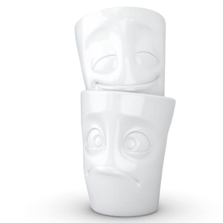 Zestaw 2 kubków bez ucha - Cherry & Baffled