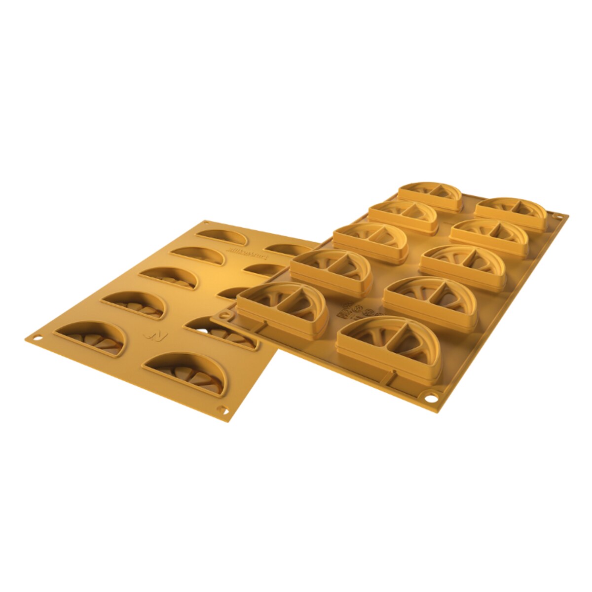 Forma silikonowa w kształcie plastrów cytryny do haute cuisine