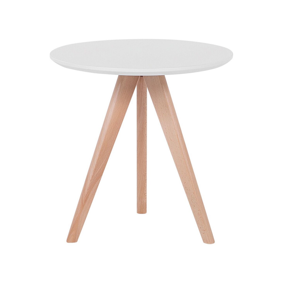 Zestaw 3 stolików kawowych biały VEGAS