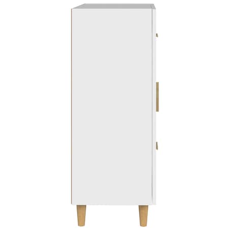 vidaXL Szafka, biała, 69,5x34x90 cm, materiał drewnopochodny