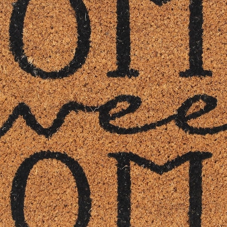 vidaXL Wycieraczka, naturalna, 45x75 cm, włókno kokosowe, tuftowana