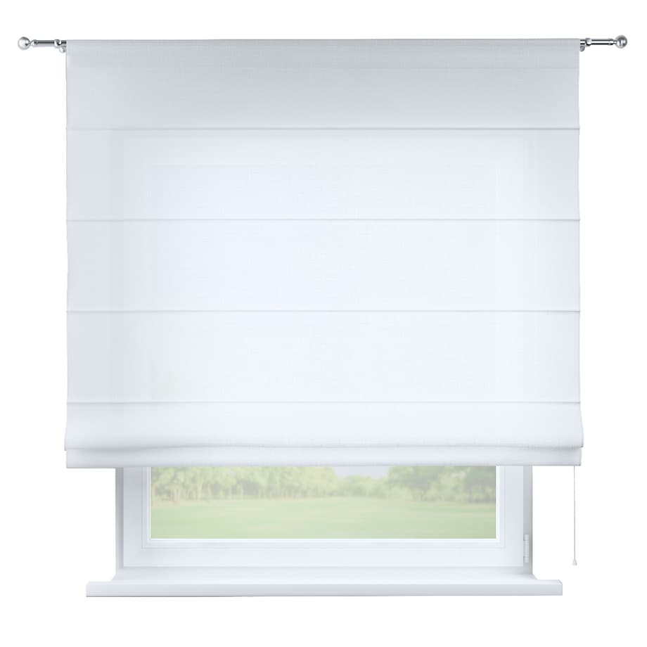 Roleta rzymska Torino 120x160 prześwitująca, biała