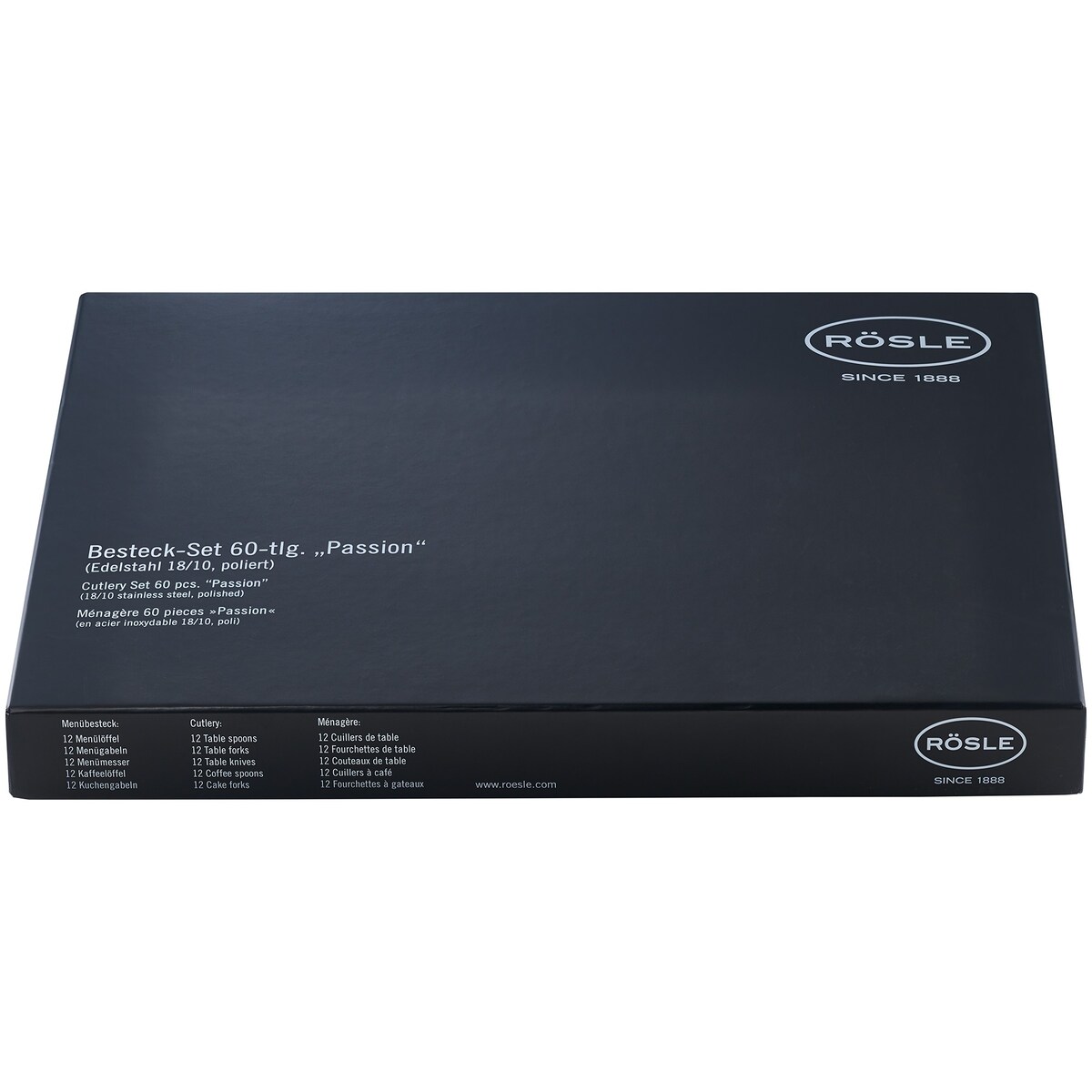 Zestaw sztućców PASSION 60cz. - Roesle