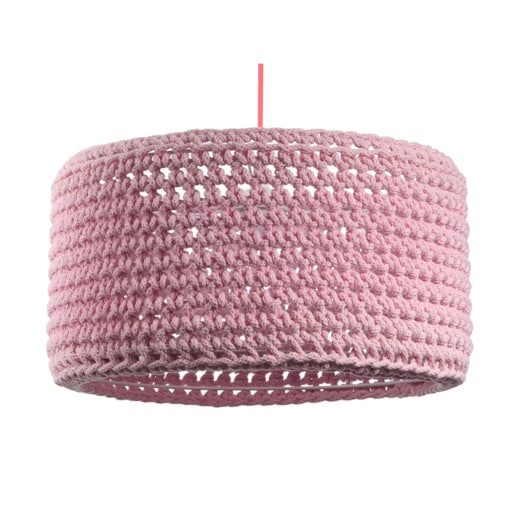 Lampa wisząca COTTON 40 różowa