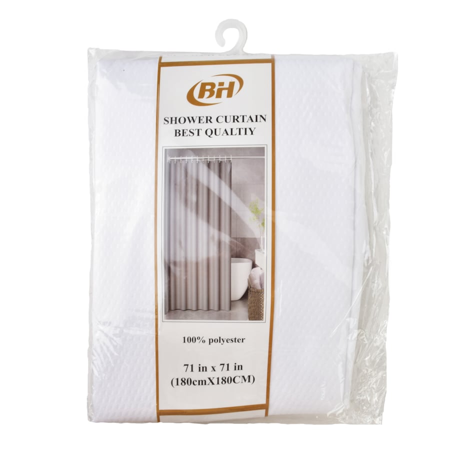 ZAC WHITE Zasłona prysznicowa 180x180cm