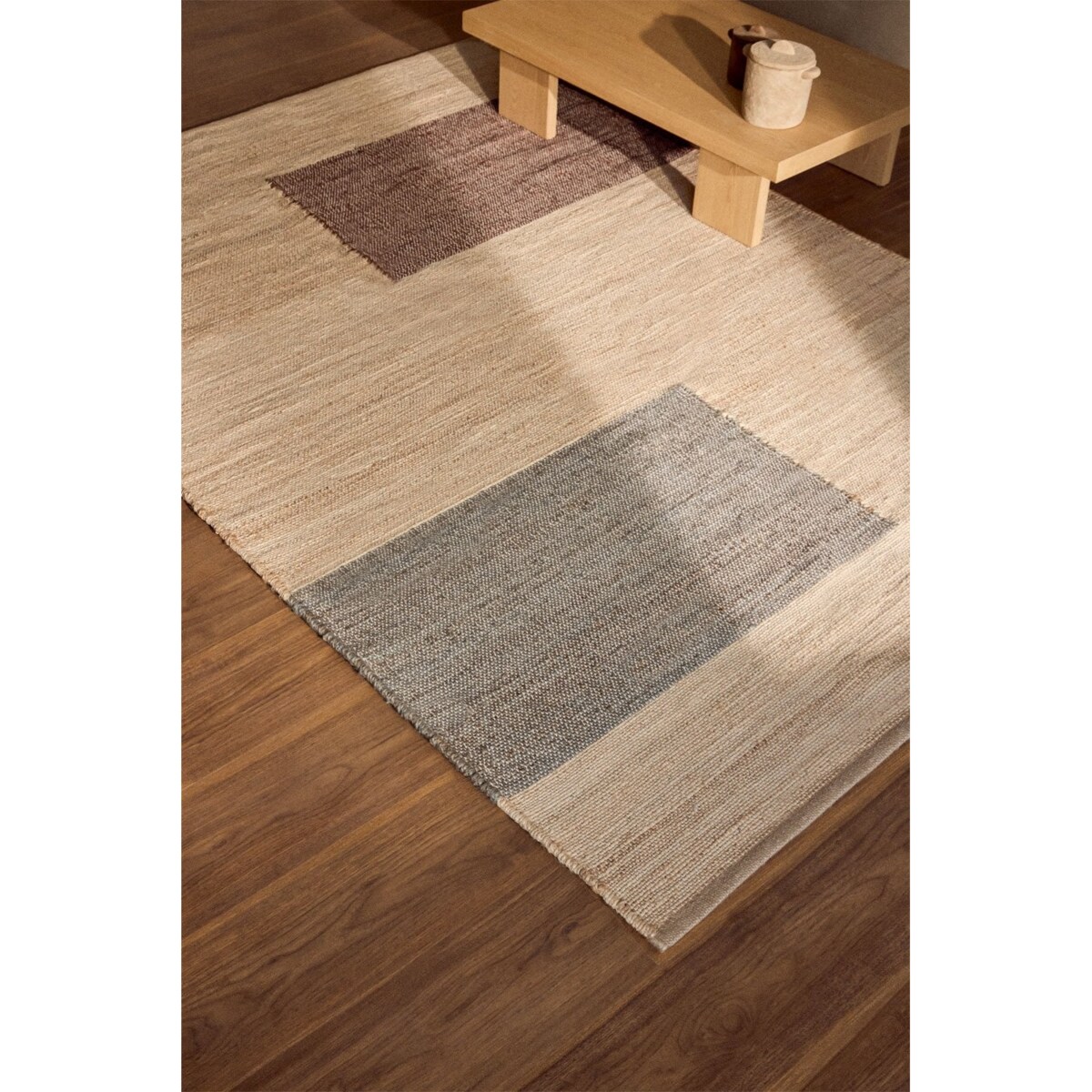 Dywan Brianda z juty i bawełny 160x230 cm