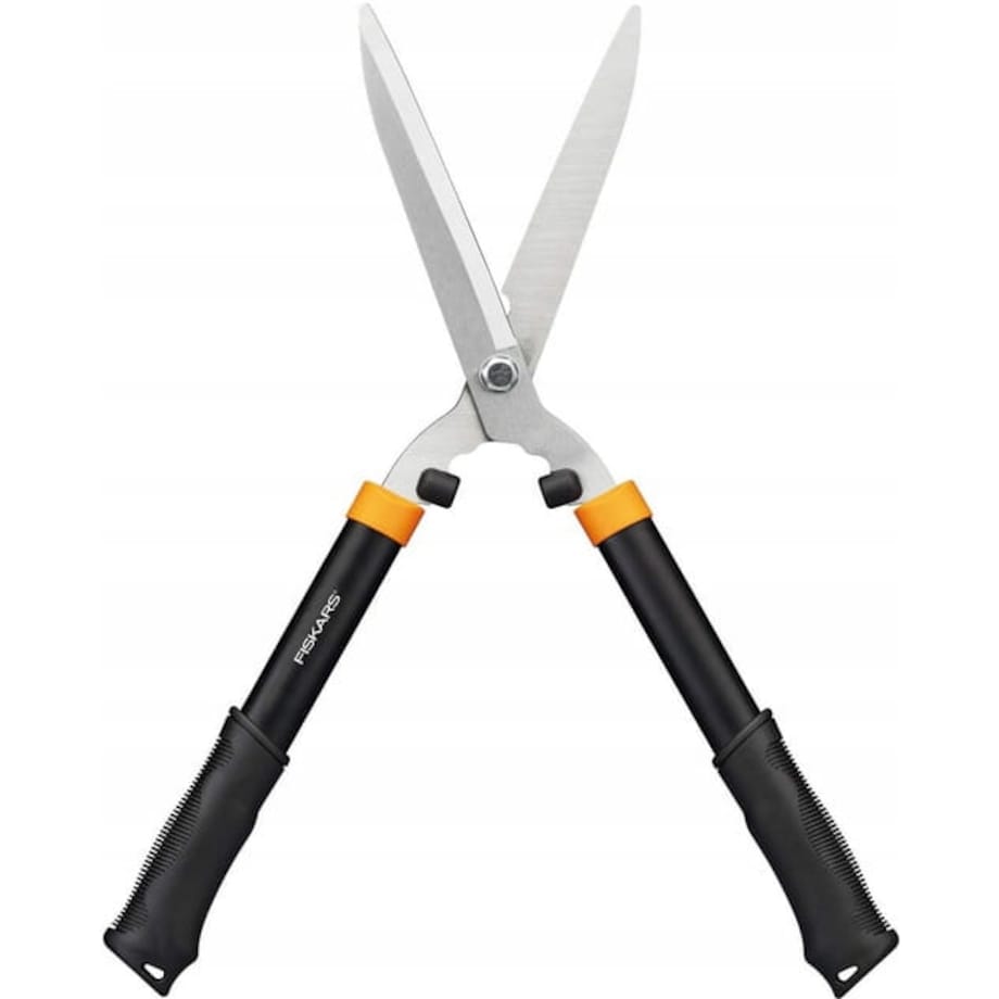 Nożyce do Żywopłotu Krzewów Trawy Fiskars Solid Hs21 Sekator Ostrze Proste