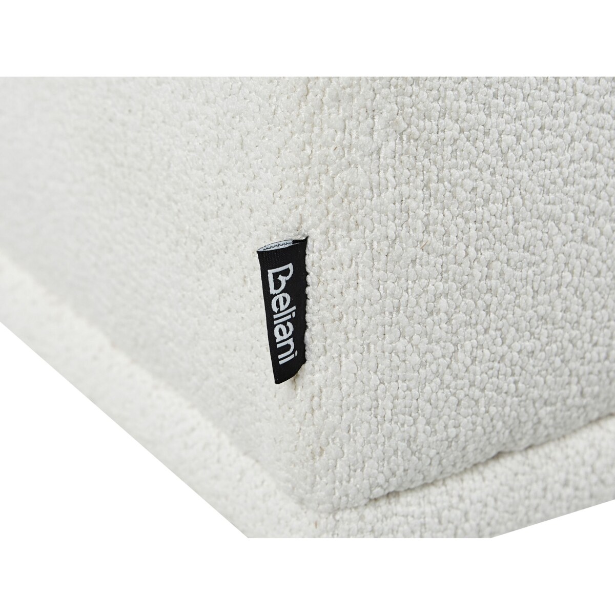 Otomana HOLT Boucle Biały