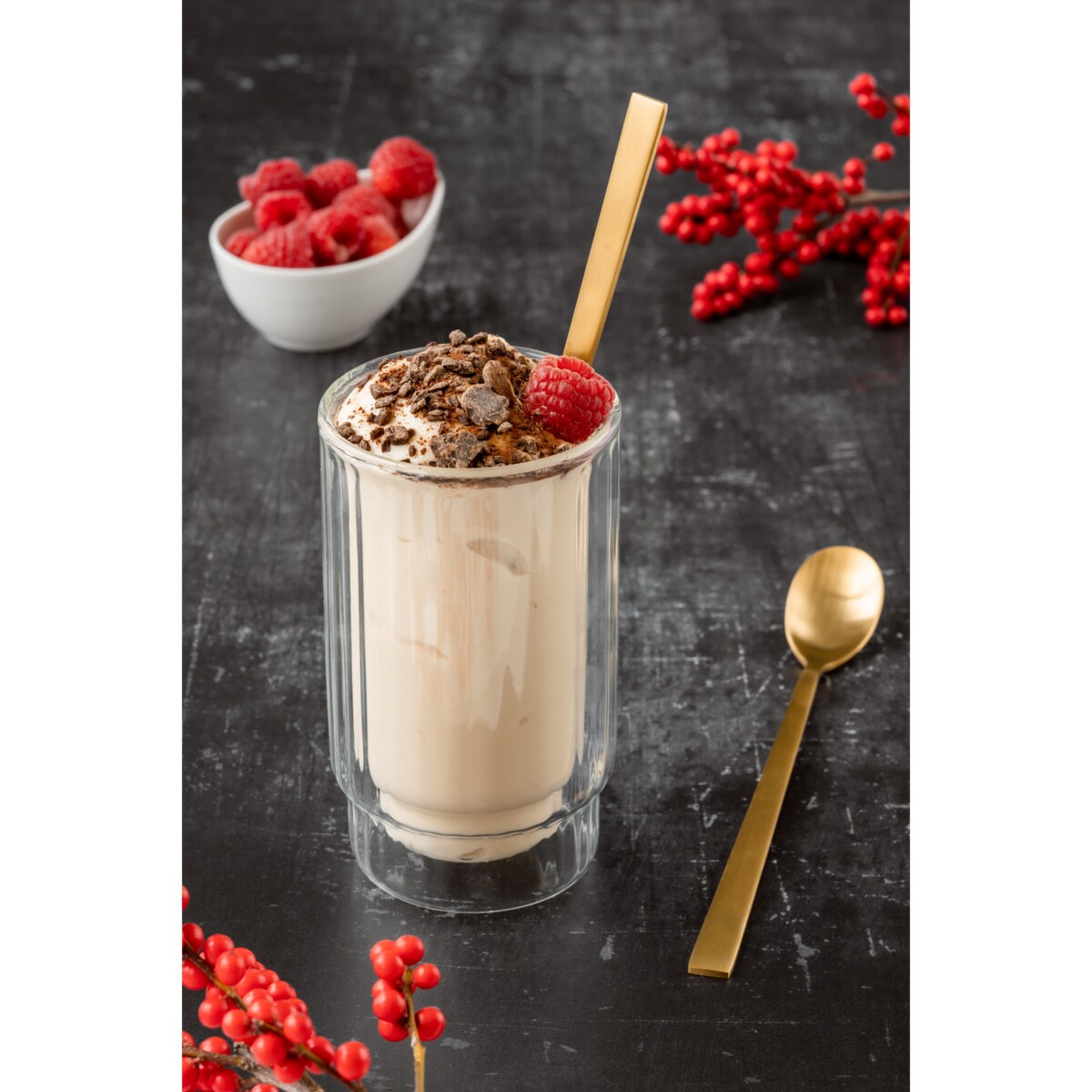 2 pucharki do deserów z podwójną ścianką 300 ml Lungo 7879