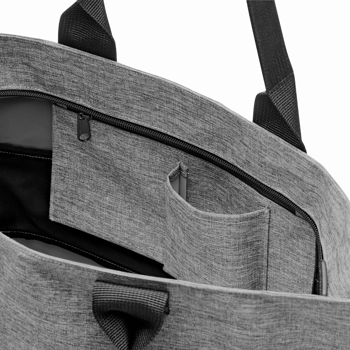 Torba shopper e1 twist silver - 18 l