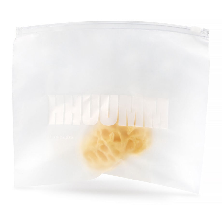 Naturalna gąbka morska (żółta) - 9,5 cm 04H