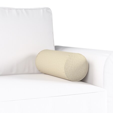 Poduszka wałek prosty, ecru szenil, Ø16 x 40 cm, Chenille