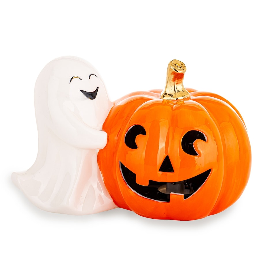 Figurka Duch z dynią LED 13x21x13 cm CASPER CON ZUCCA