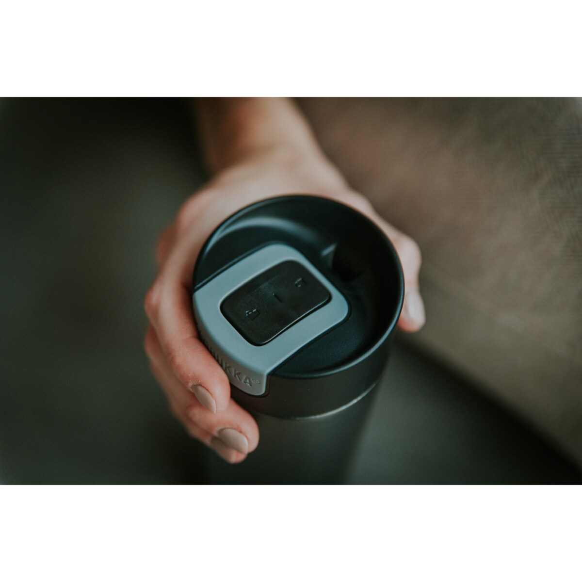 Kubek termiczny (300 ml) Jet Black Olympus Kambukka