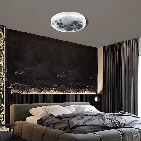 Lampa Sufitowa App1806-Cw Led Biały, Tworzywo Sztuczne