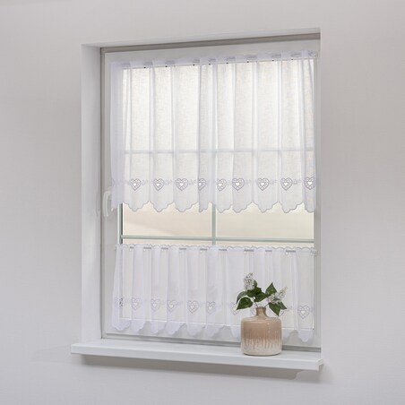 Zazdrostka żakardowa Heart wys.70 cm na metry 520x0