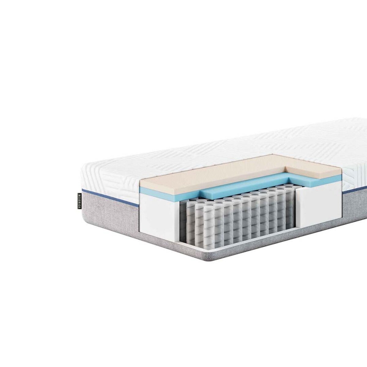 Mesonica Azure - Materac lateksowy 140x200 wys.: 28 cm