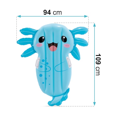 Dmuchany materac Intex 58159 ponton do pływania Axolotl 109x94cm model 2026