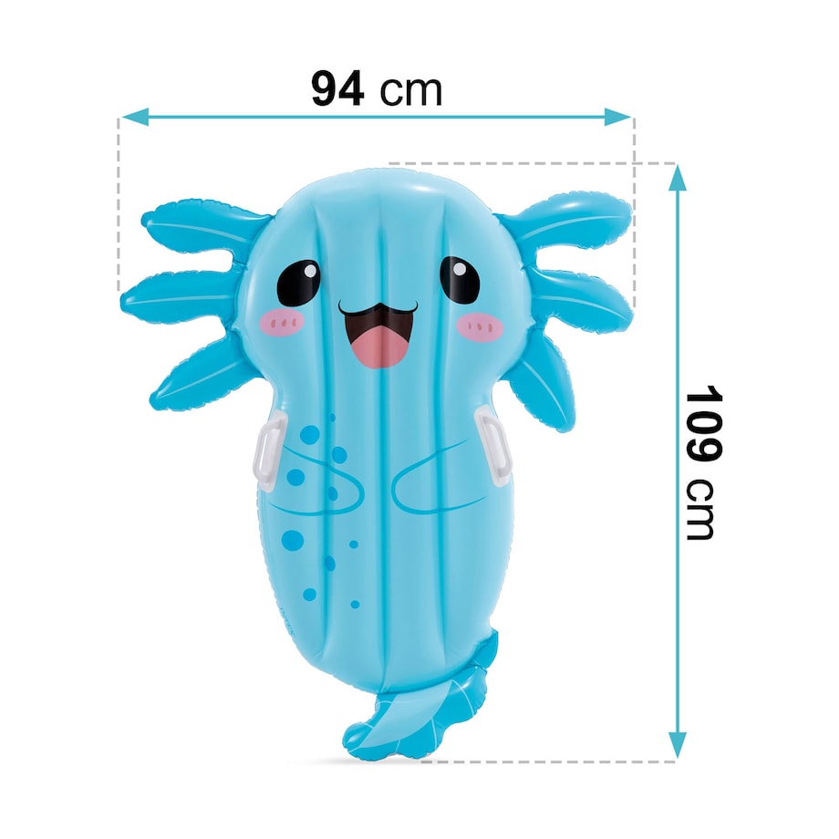 Dmuchany materac Intex 58159 ponton do pływania Axolotl 109x94cm model 2026