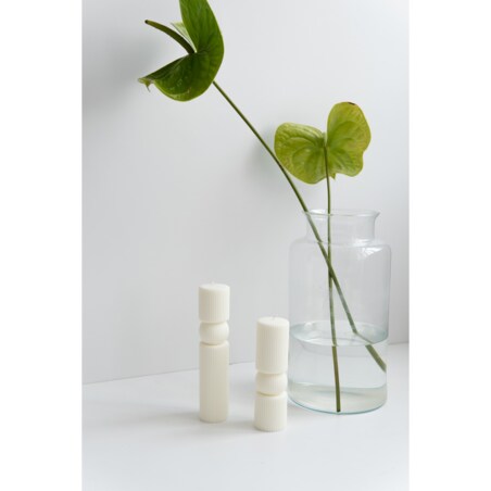 Świeca sojowa geometryczna Pinea L, 450 g, INSPIRA