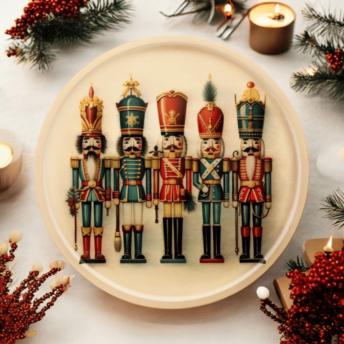 Taca świąteczna – Dziadek do Orzechów, idealna na prezent