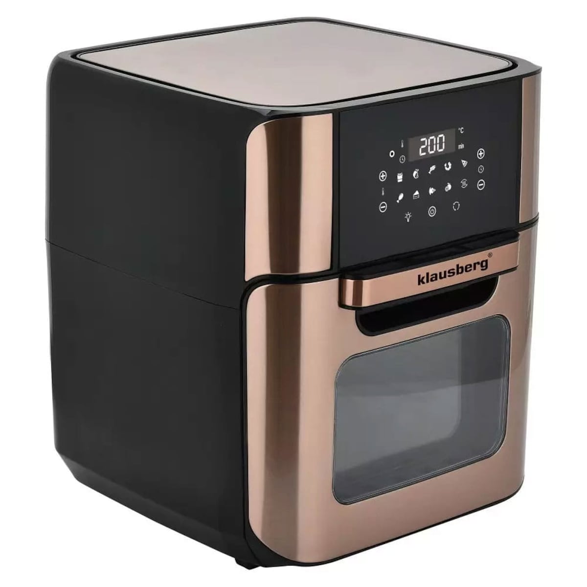 Frytownica beztłuszczowa Rose Gold 12L 1800W frytkownica KLAUSBERG Air Fryer