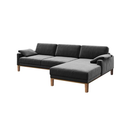 Sofa narożna Musso - ciemnoszara