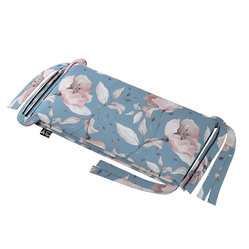 Ochraniacz do łóżeczka, niebiesko-różowy, 180x30cm, Magic Collection