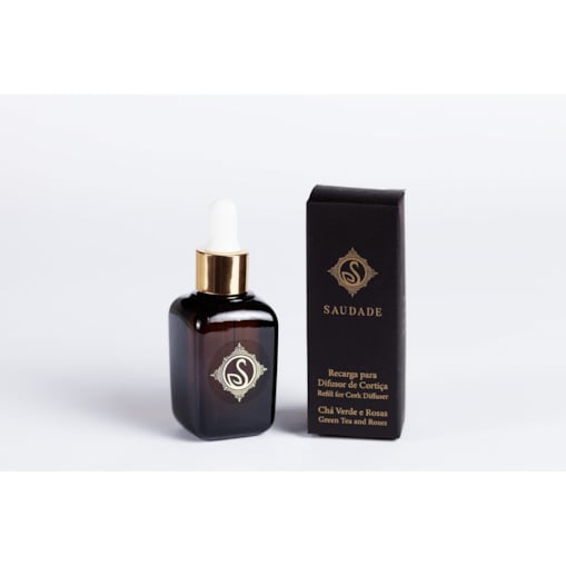 Uzupełnienie do dyfuzora korkowego - zielona herbata i róża