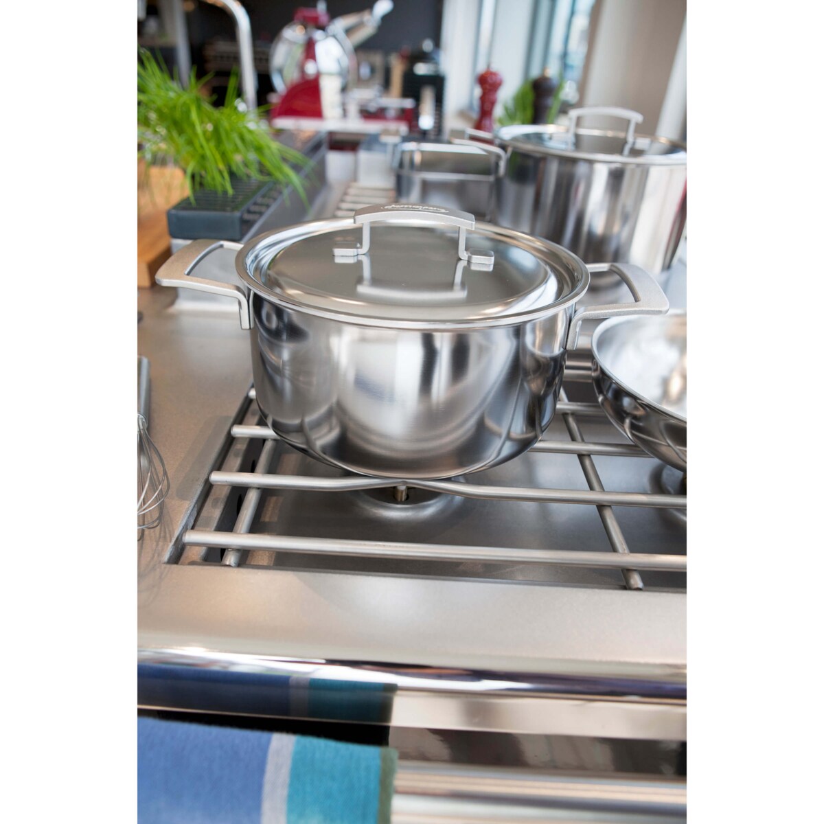 Garnek niski Demeyere Industry 5 - 5.2 ltr