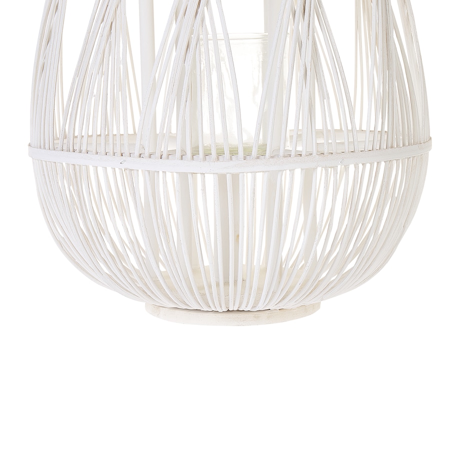 Lampion TONGA Bambus 56 cm Biały