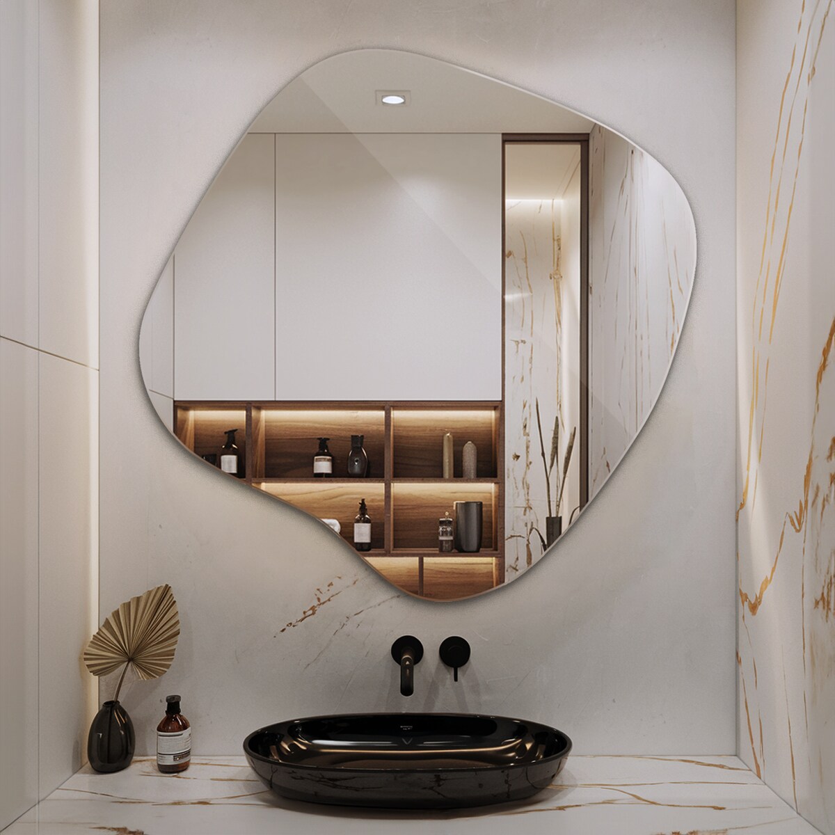 Lustro Nieregularne Plama 57x57,7 cm