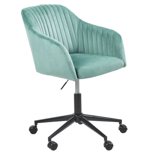 Krzesło biurowe Obrotowy VENICE Welur Miętowy