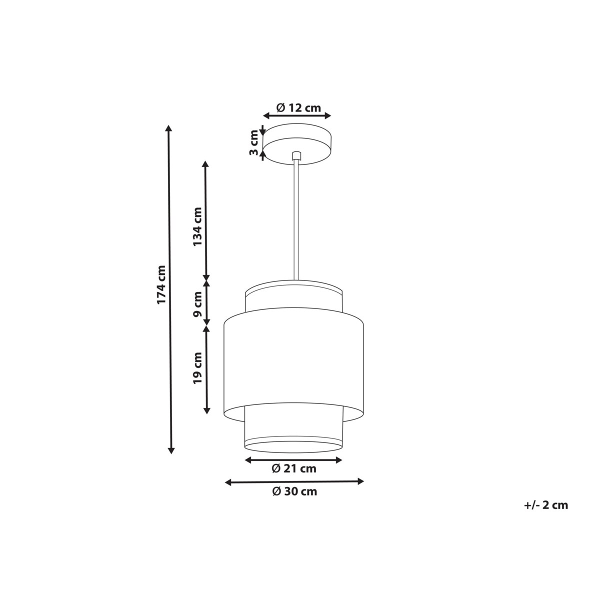 Lampa wisząca rattanowa naturalna z żółtym BOERI