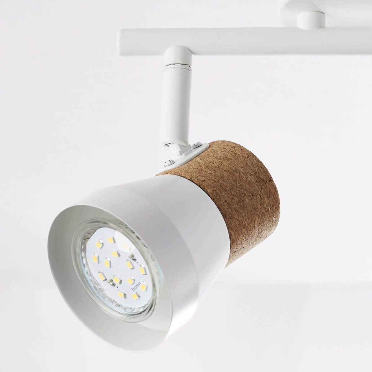 Jadalniana lampa sufitowa Moka 75713/75 Brilliant spot korek biały