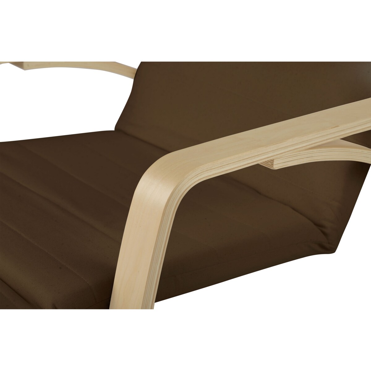 Fotel bujany na biegunach wypoczynkowy drewniany Sofotel Suzi