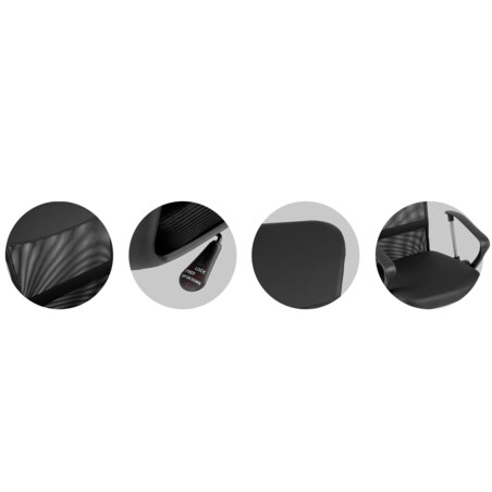 Fotel biurowy obrotowy krzesło Vensi mikrosiatka Sofotel